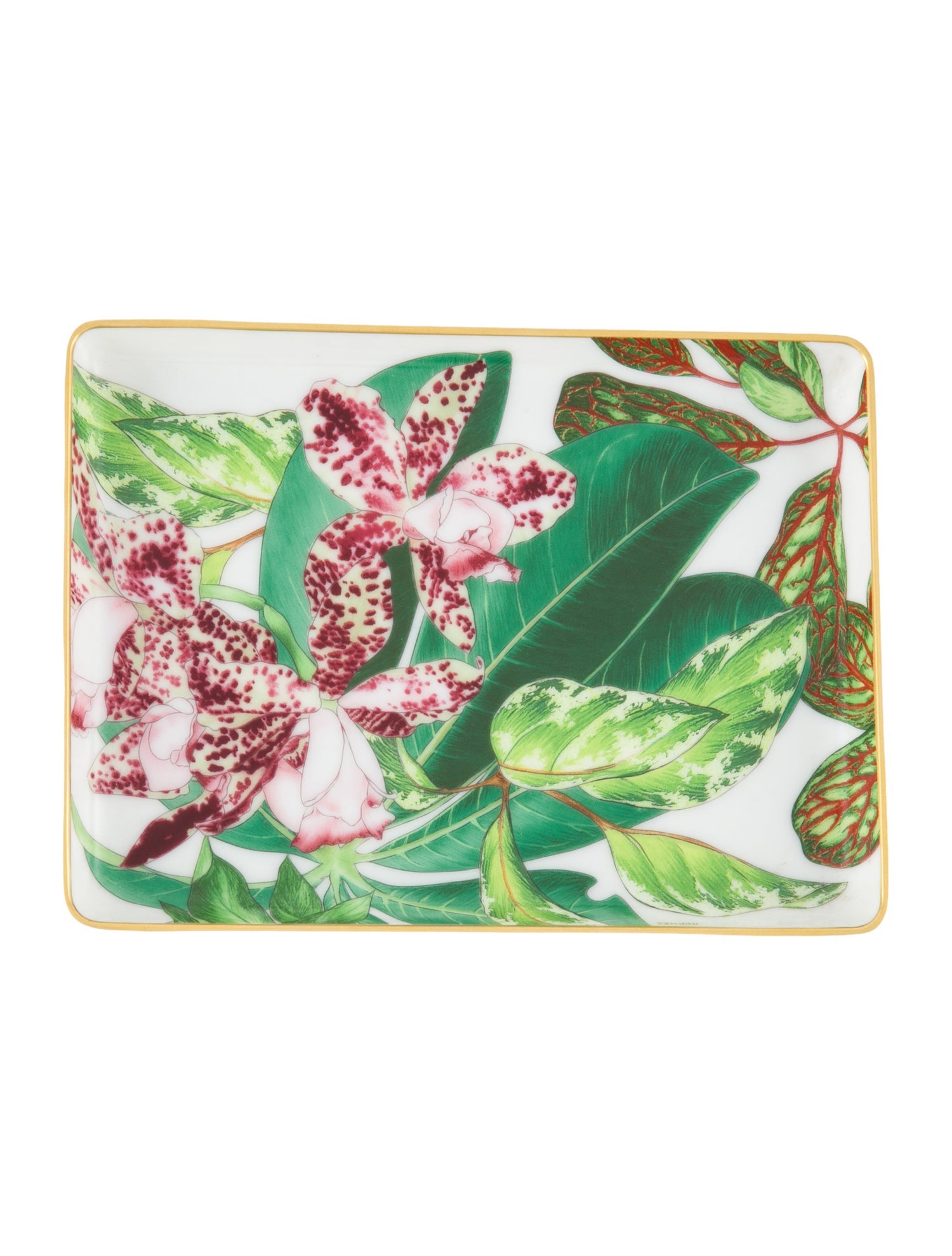 Hermès Passifolia Porcelain Tray