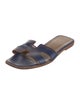 Hermès Oran Leather Slides