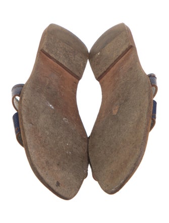 Hermès Oran Leather Slides