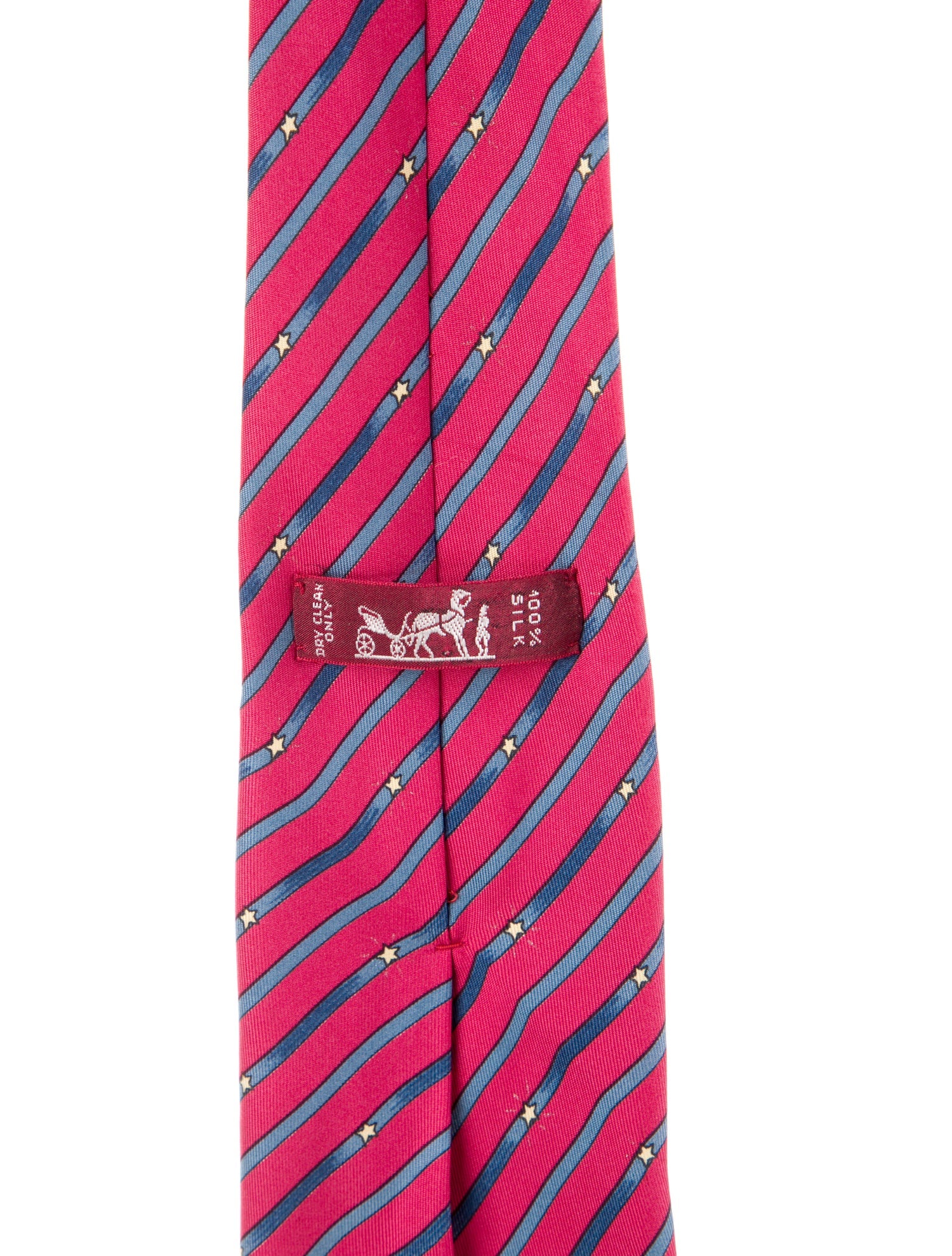Hermès Silk Pattern Tie