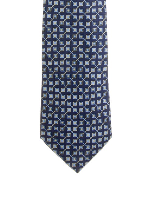 Hermès Silk Pattern Tie