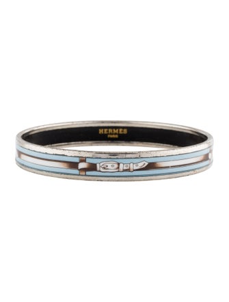 Hermès Narrow Enamel Bangle
