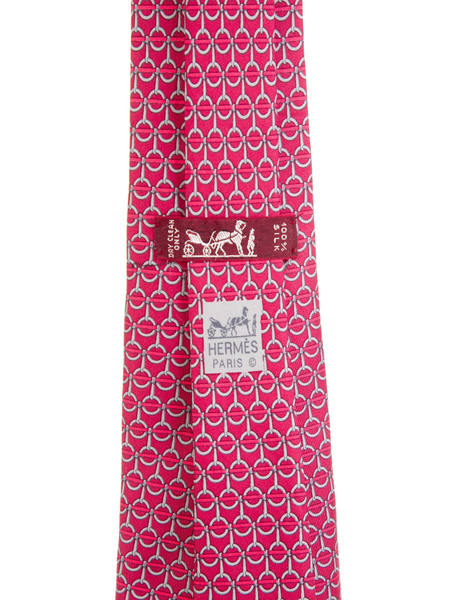 Hermès Silk Pattern Tie