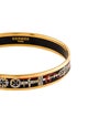 Hermès Narrow Enamel Bangle Bracelet