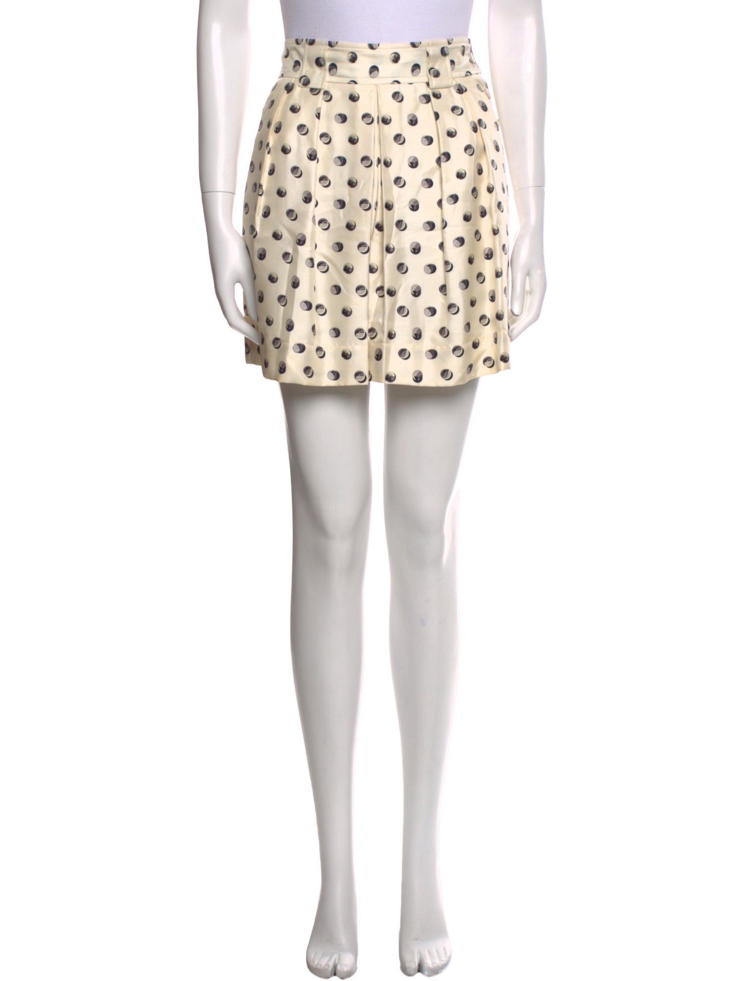 Hermès Silk Mini Shorts