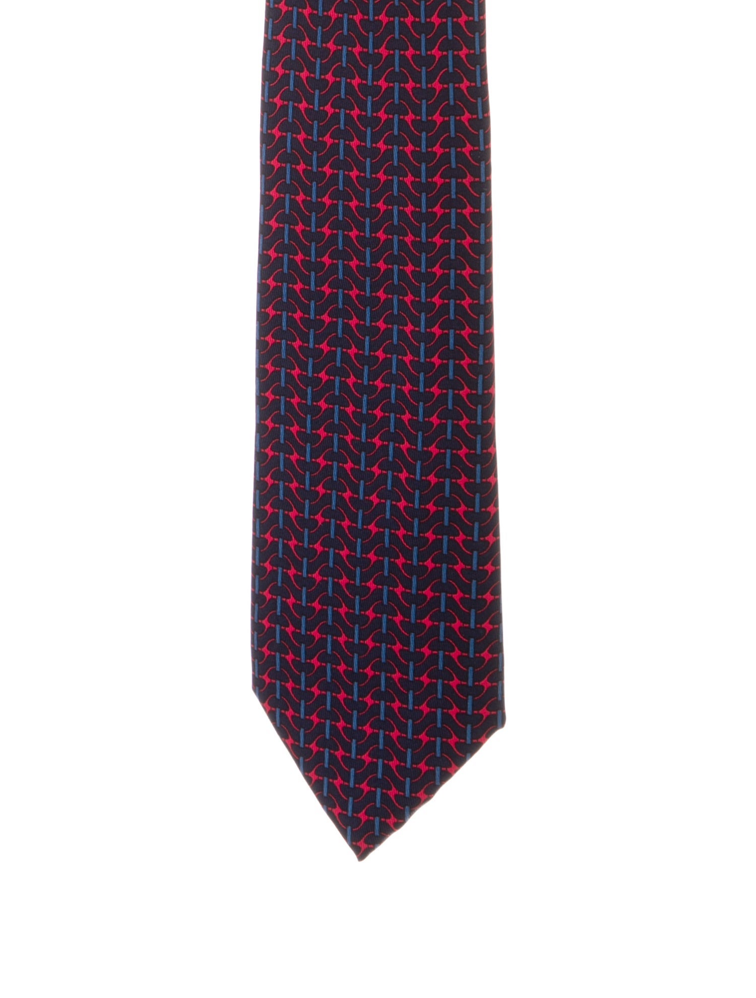 Hermès Silk Pattern Tie