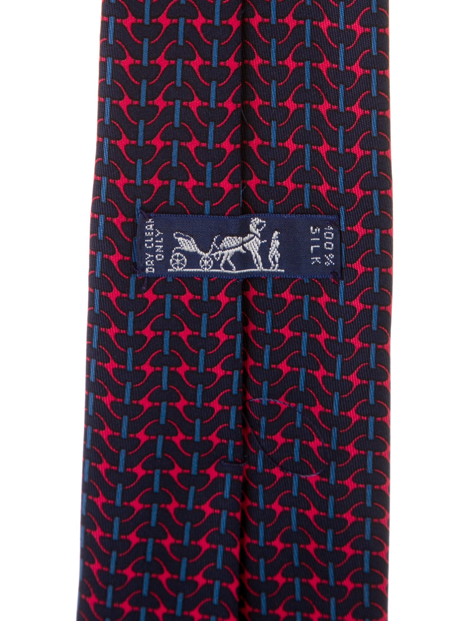 Hermès Silk Pattern Tie