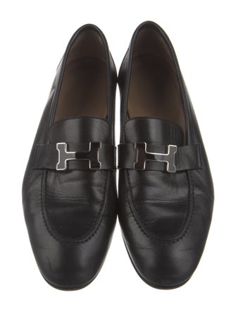Hermès Paris Leather Loafers