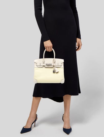 Hermès 2023 Toile H & Swift Birkin 30