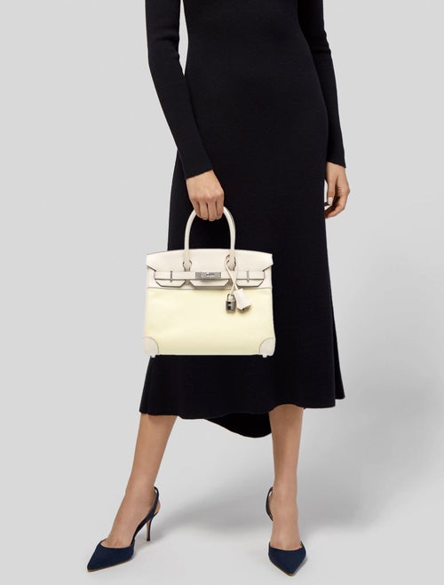 Hermès 2023 Toile H & Swift Birkin 30