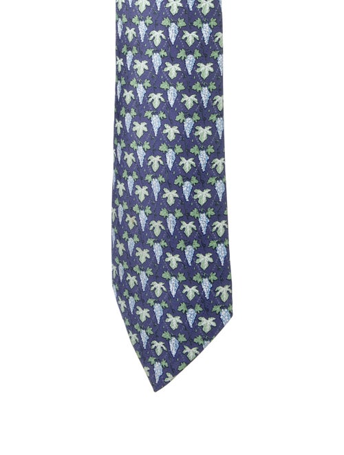 Hermès Silk Patterned Tie