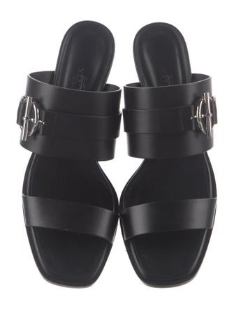 Hermès Kute Leather Slides
