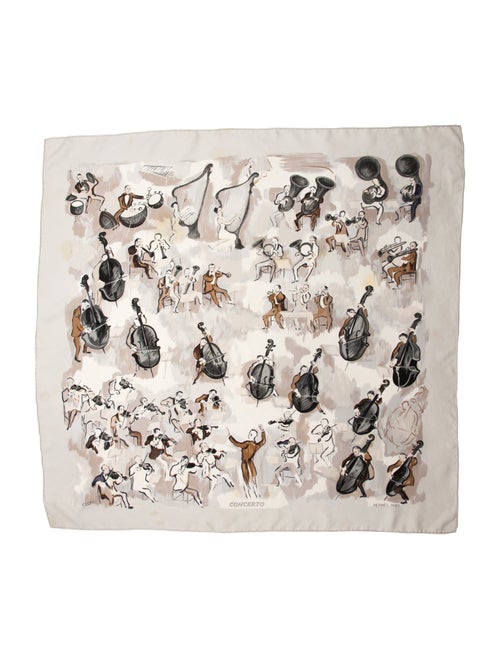 Hermès Concerto Silk Scarf