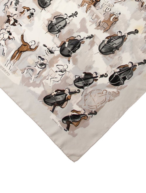 Hermès Concerto Silk Scarf