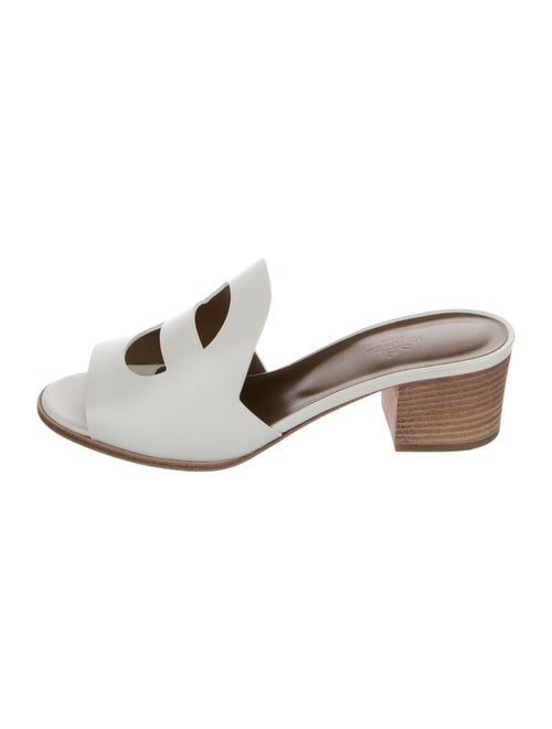 Hermès Mona Leather Slides