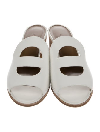 Hermès Mona Leather Slides