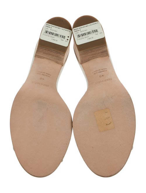Hermès Mona Leather Slides