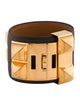 Hermès Leather Collier De Chien Wrap Bracelet