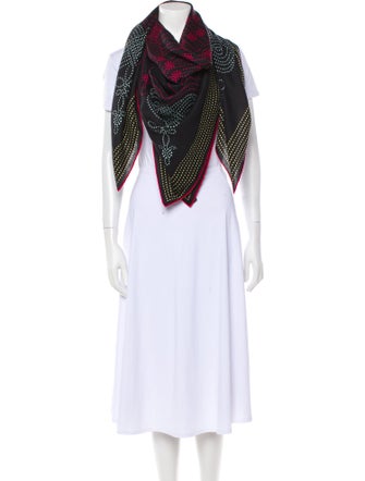 Hermès Brandebourgs Cashmere Shawl