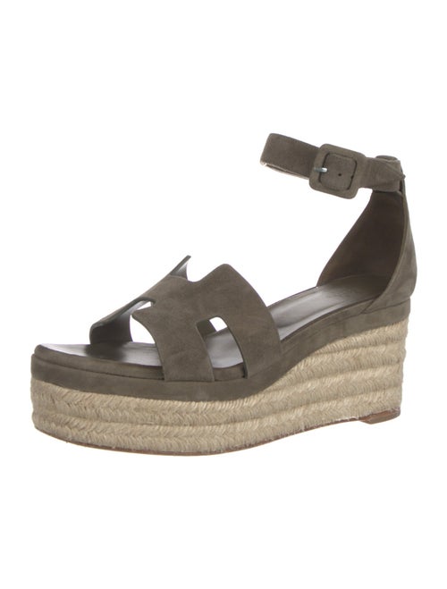 Hermès Elda H Logo Espadrilles