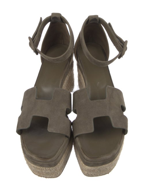 Hermès Elda H Logo Espadrilles