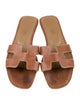 Hermès Oran Calfskin Slides