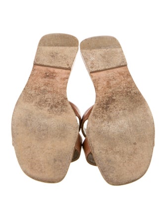 Hermès Oran Calfskin Slides