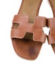 Hermès Oran Calfskin Slides