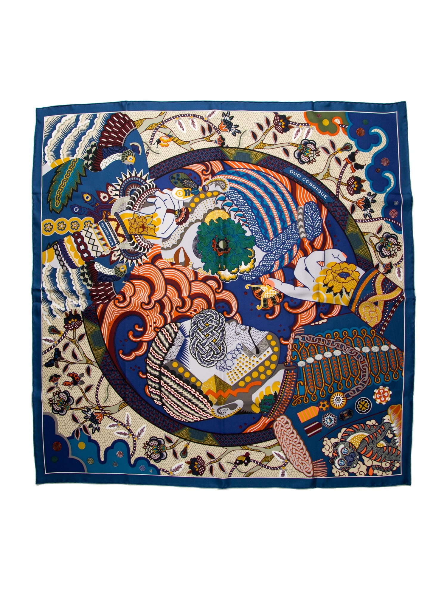 Hermès Duo Cosmique Silk Scarf w/ Tags
