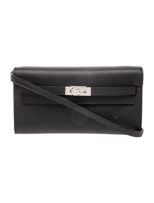 Hermès 2025 Epsom Kelly To Go Wallet w/ Strap