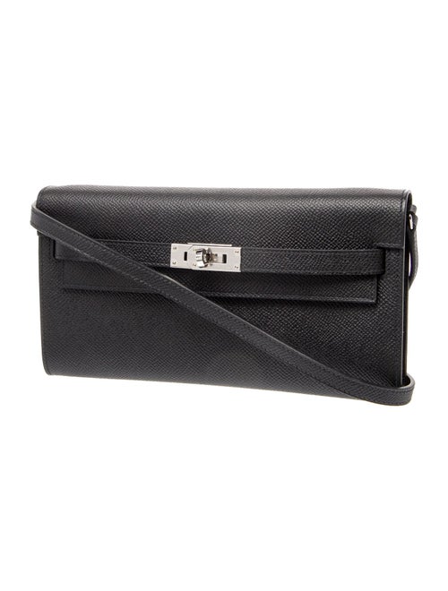 Hermès 2025 Epsom Kelly To Go Wallet w/ Strap