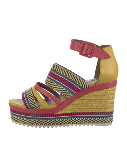 Hermès Roma Colorblock Pattern Espadrilles