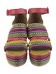 Hermès Roma Colorblock Pattern Espadrilles