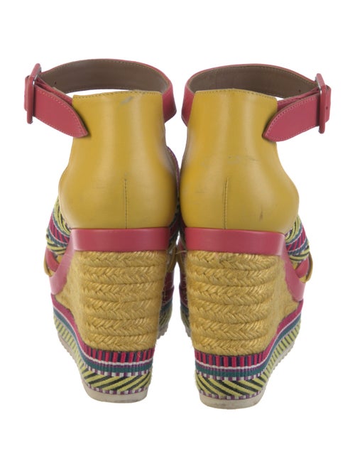 Hermès Roma Colorblock Pattern Espadrilles