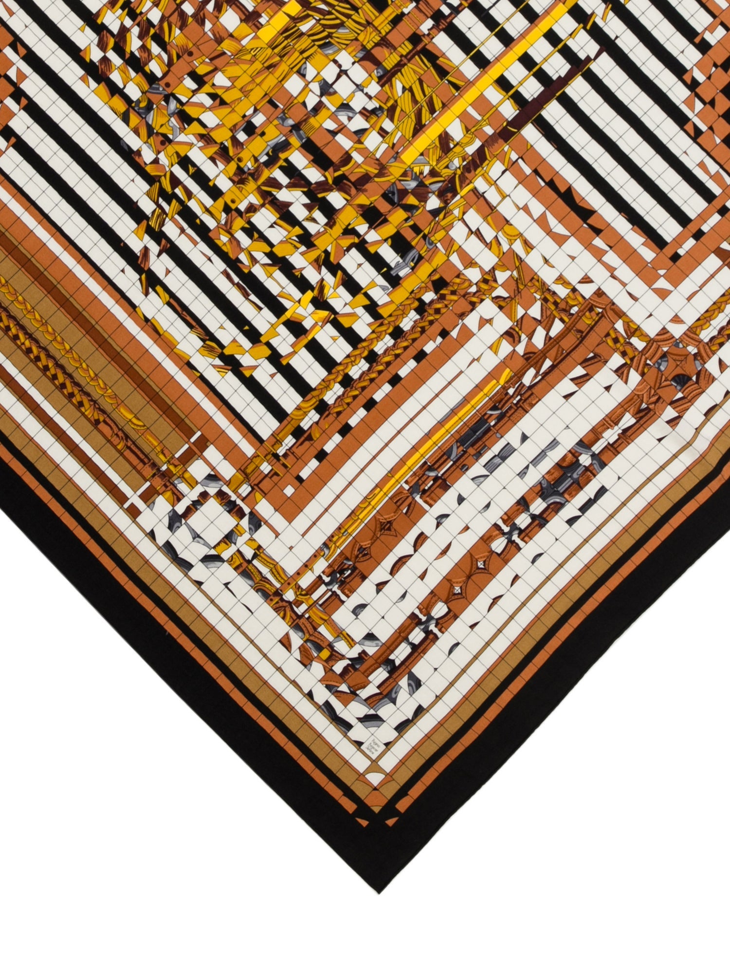 Hermès Coaching DeJa-Vu Cashmere Shawl