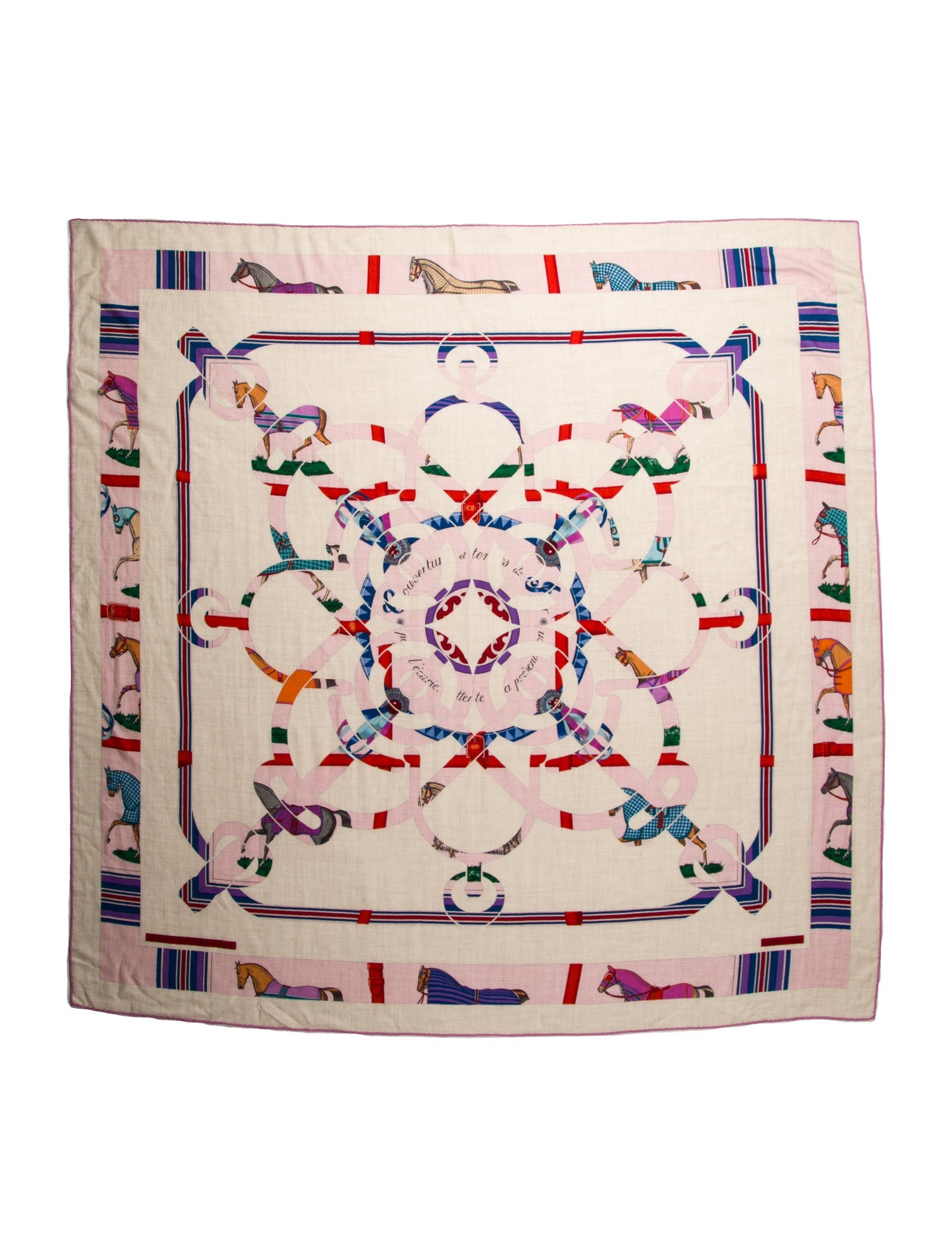 Hermès Couvertures et Tenues de Jour Cashmere Shawl