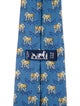 Hermès Silk Pattern Tie
