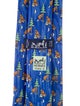 Hermès Silk Pattern Tie