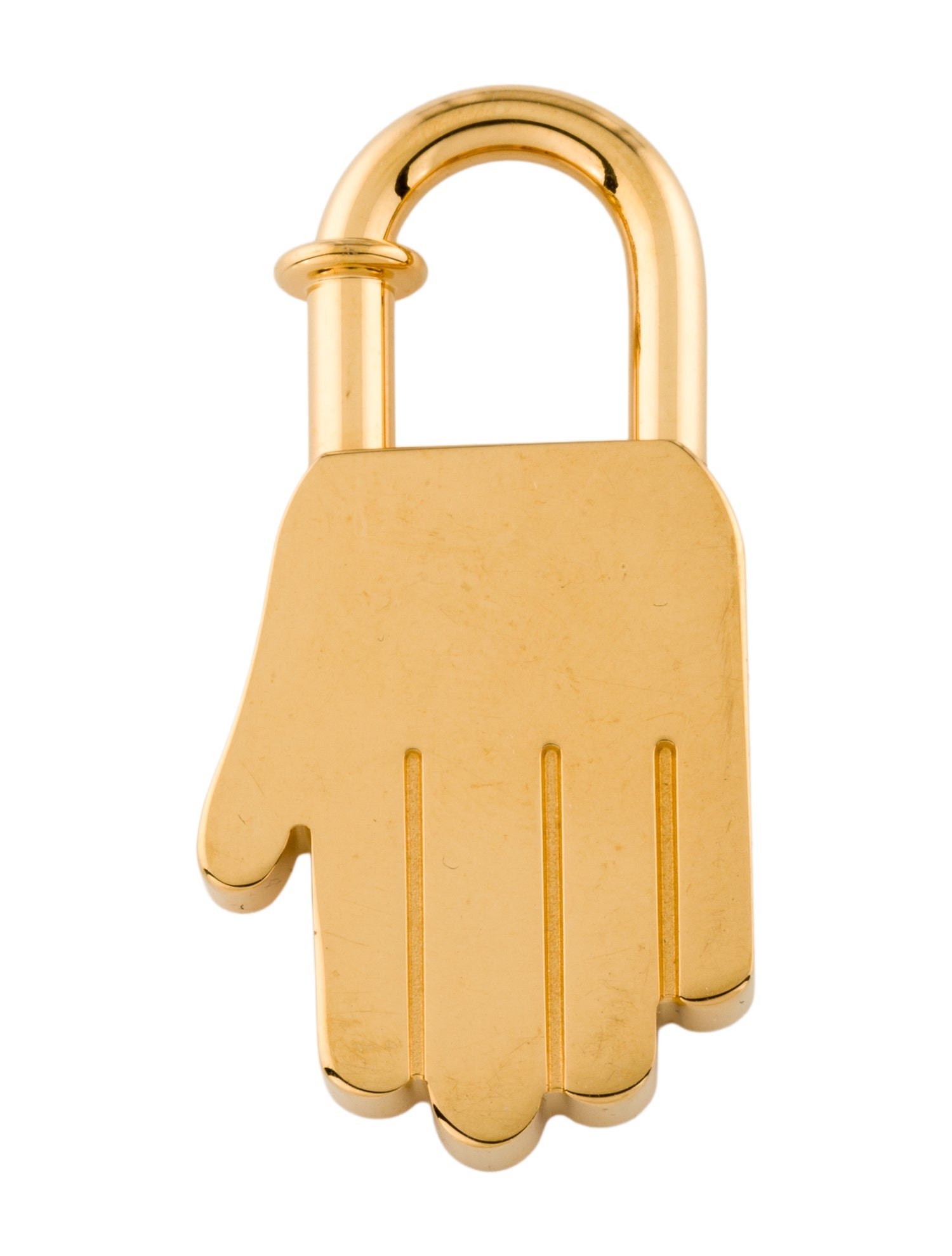 Hermès Annèe De La Main Cadena Lock Charm