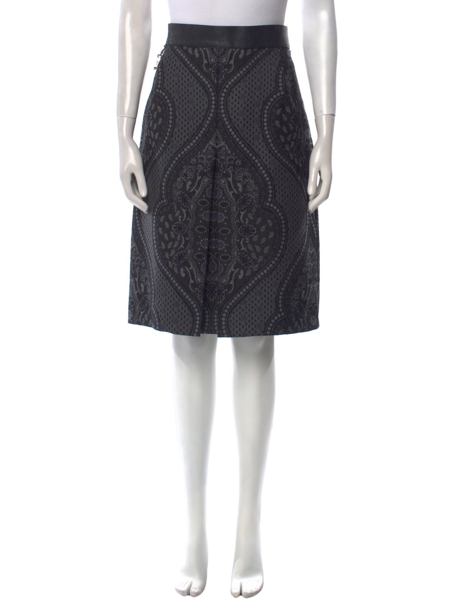 Hermès Vintage Knee-Length Skirt