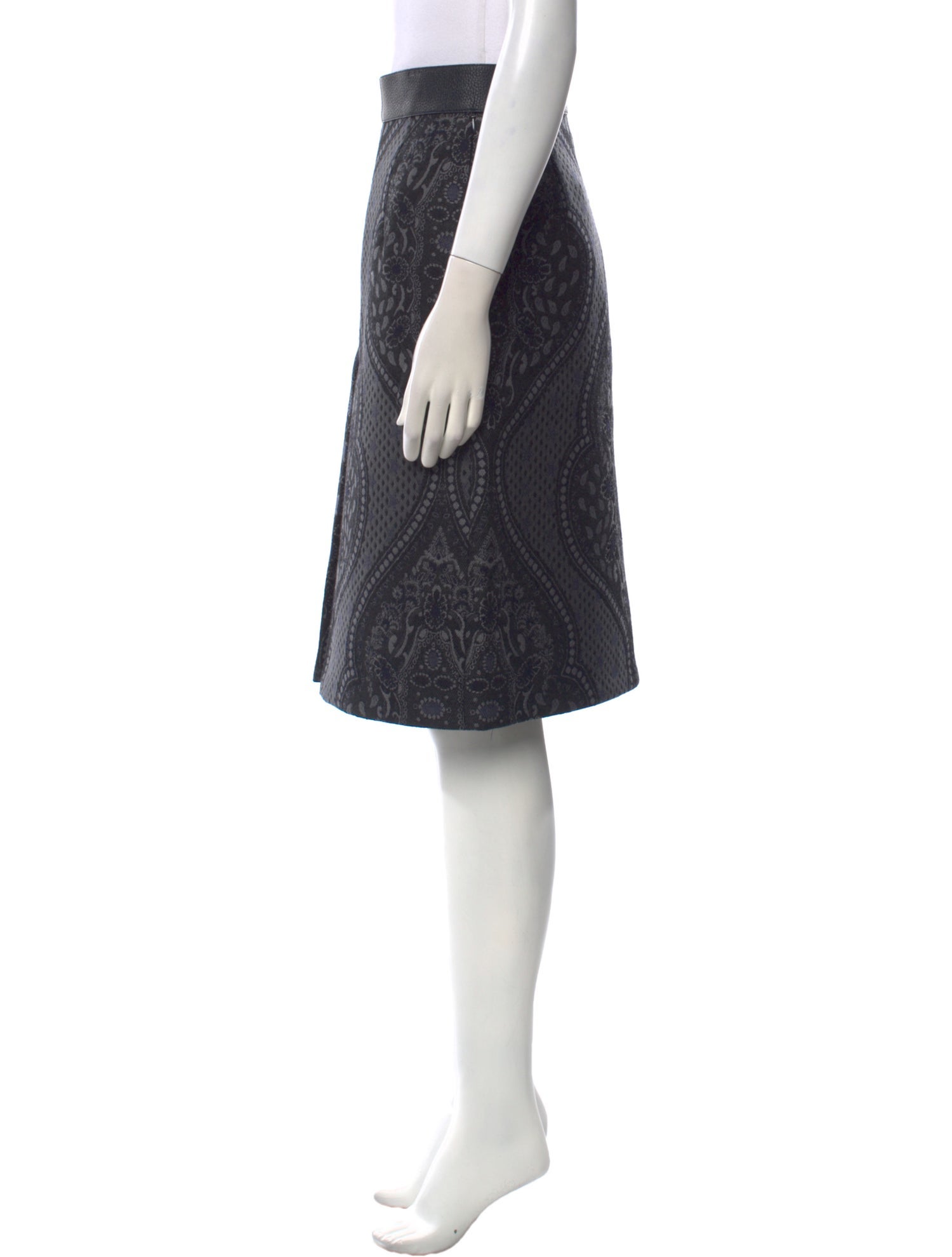 Hermès Vintage Knee-Length Skirt