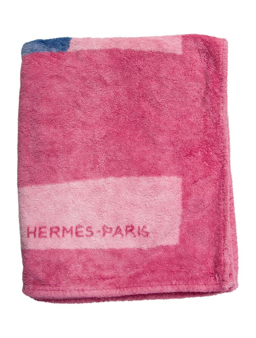 Hermès Paper Boats Beach Towel