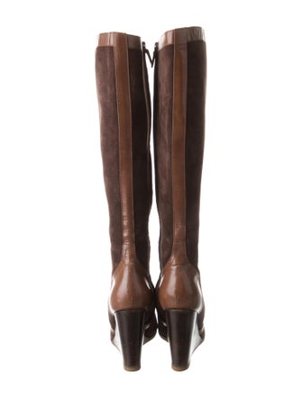 Hermès Suede Riding Boots