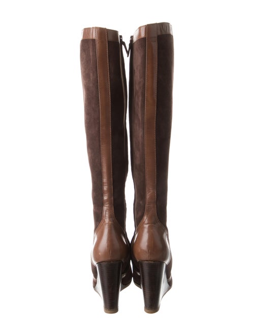 Hermès Suede Riding Boots