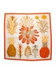 Hermès Index Bromeliaceae Silk Scarf