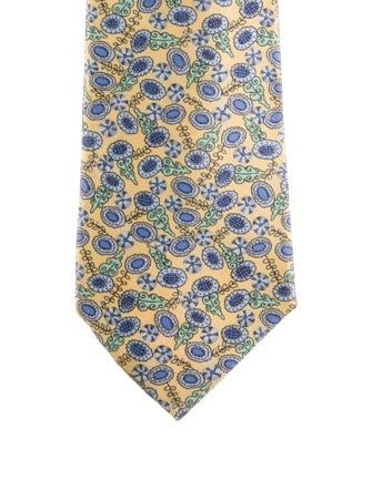Hermès Silk Pattern Tie