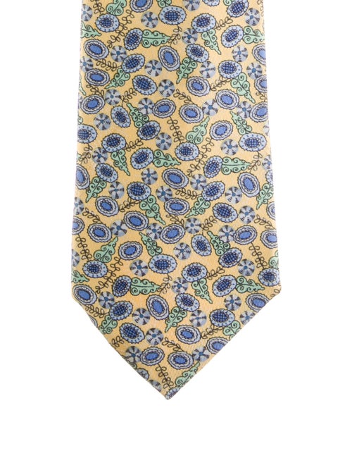 Hermès Silk Pattern Tie