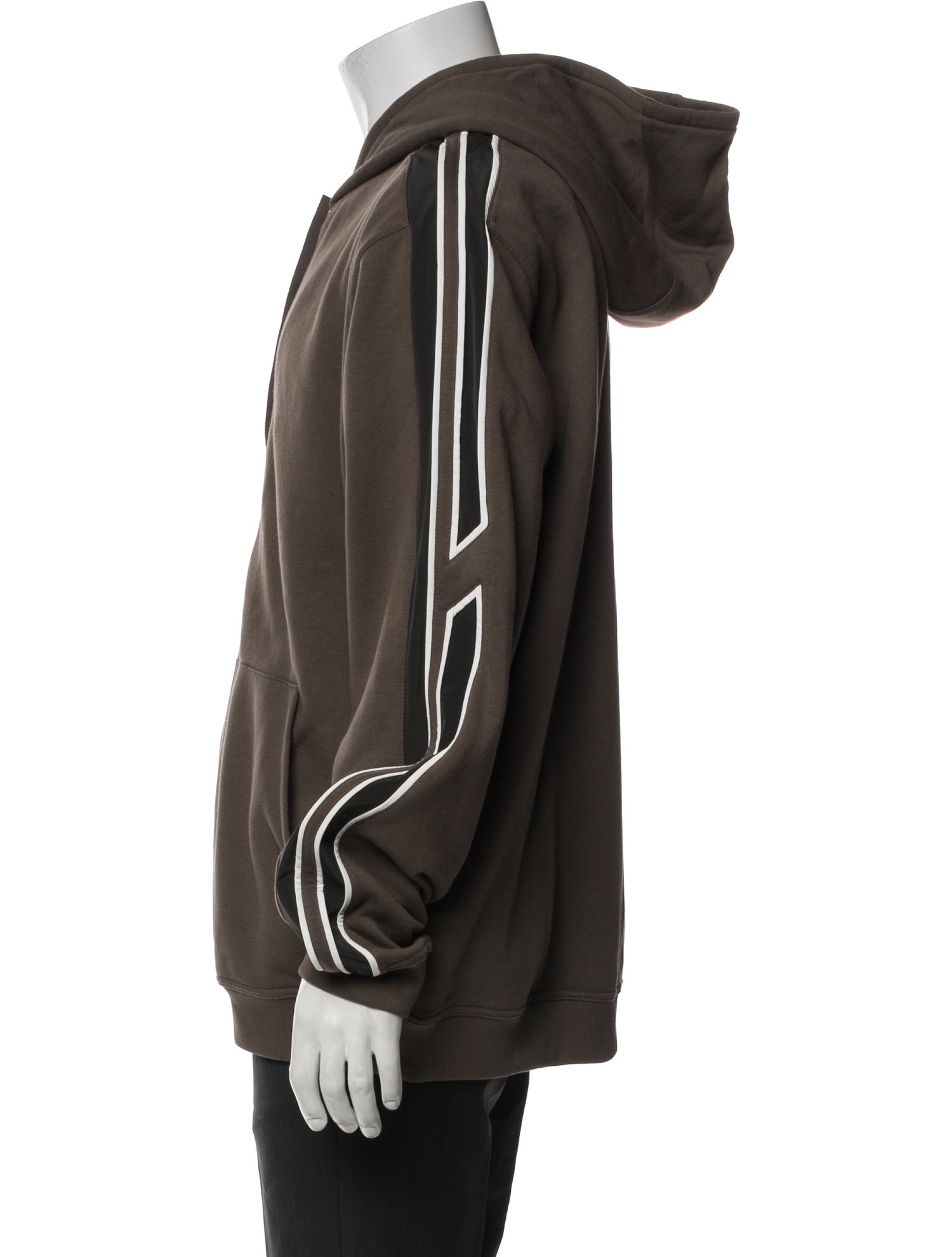 Hermès Striped V-Neck Hoodie w/ Tags