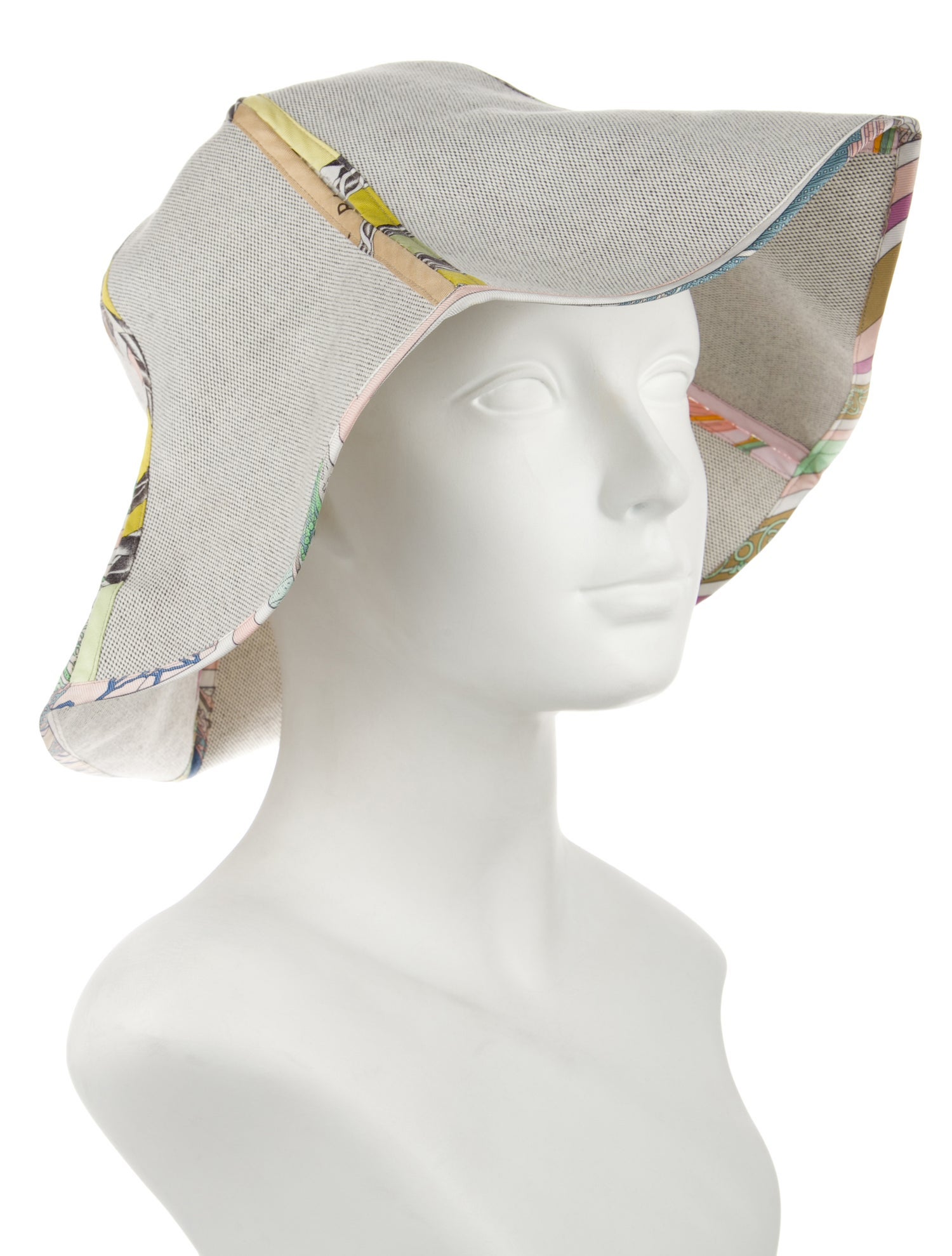 Hermès Petit H Toile Bucket Hat