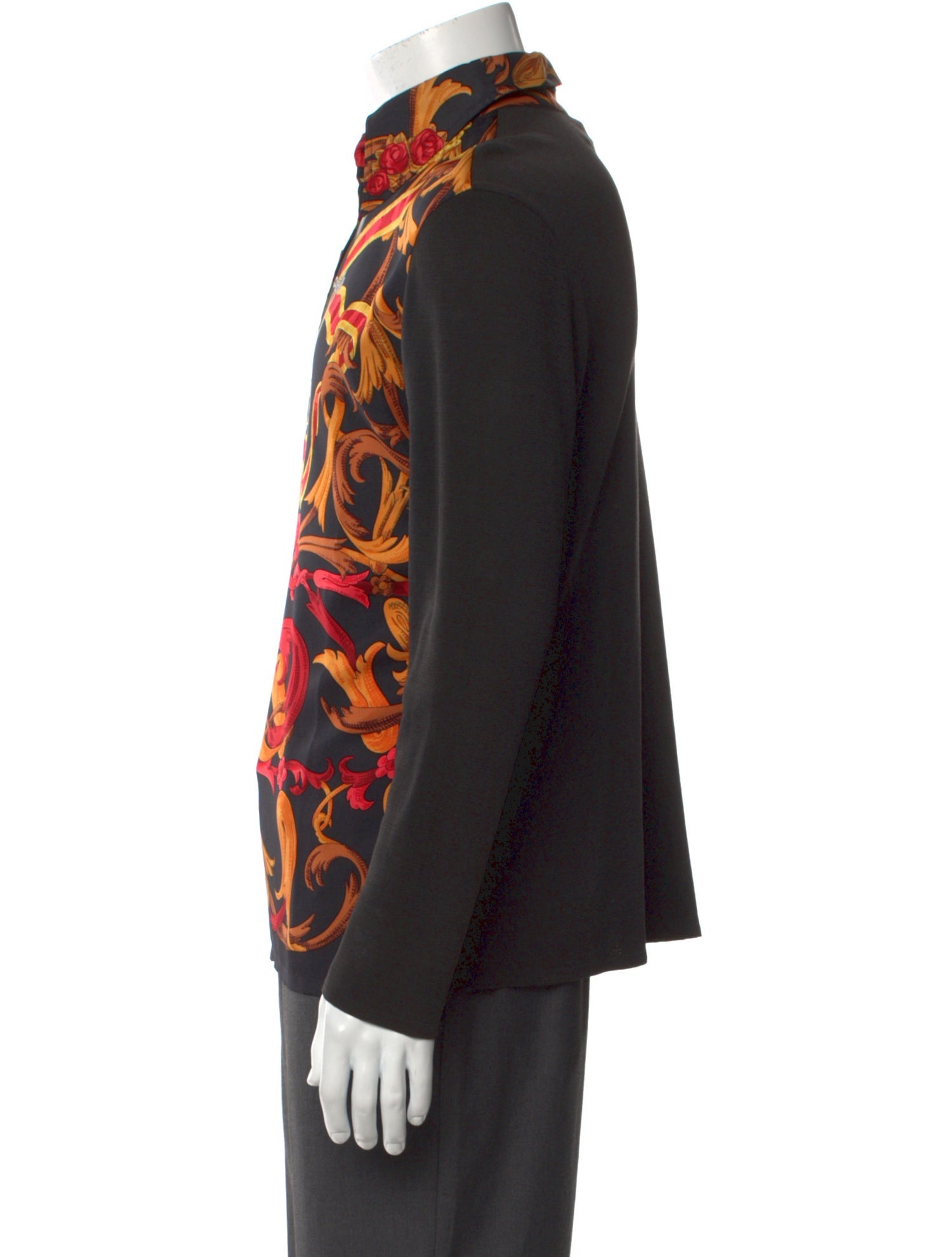 Hermès Vintage Silk Polo Shirt